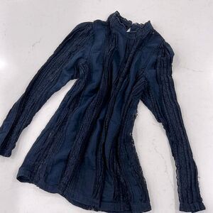 City Chic Relaxed Fit Navy Blue top